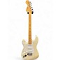 Used Fender 1968 Reissue Left Handed Stratocaster Made In Japan Olympic White Solid Body Electric Guitar thumbnail