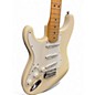 Used Fender 1968 Reissue Left Handed Stratocaster Made In Japan Olympic White Solid Body Electric Guitar