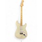 Used 2014 Fender Standard Stratocaster Antique White Solid Body Electric Guitar thumbnail