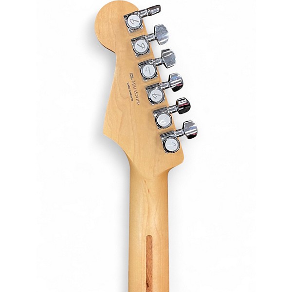 Used 2014 Fender Standard Stratocaster Antique White Solid Body Electric Guitar