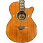 Used Dean PE Koa Performer Exotic Natural Koa Acoustic Electric Guitar