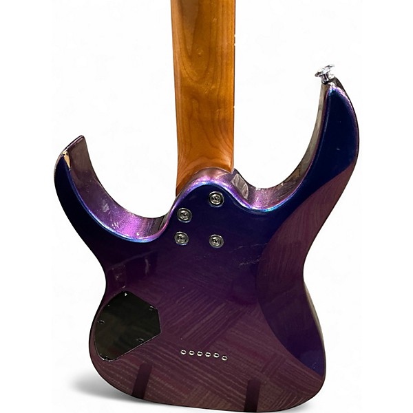 Used Ibanez GIO GRG121SP Purple Solid Body Electric Guitar