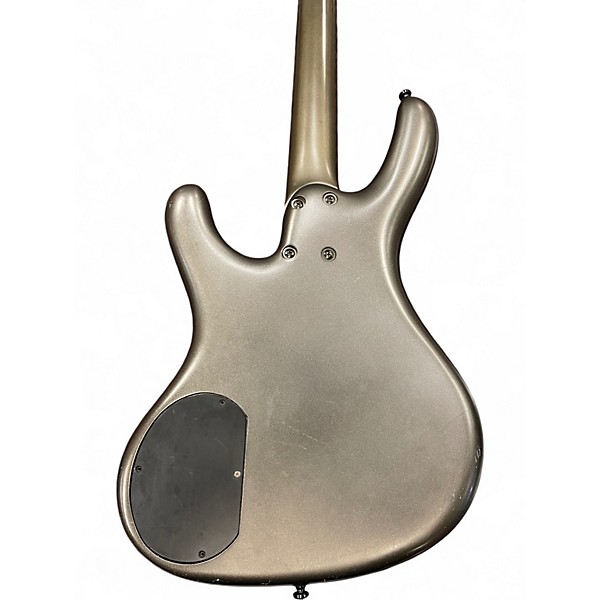 Used Ibanez ERGODYNE EDB600 Gunmetal Gray Electric Bass Guitar
