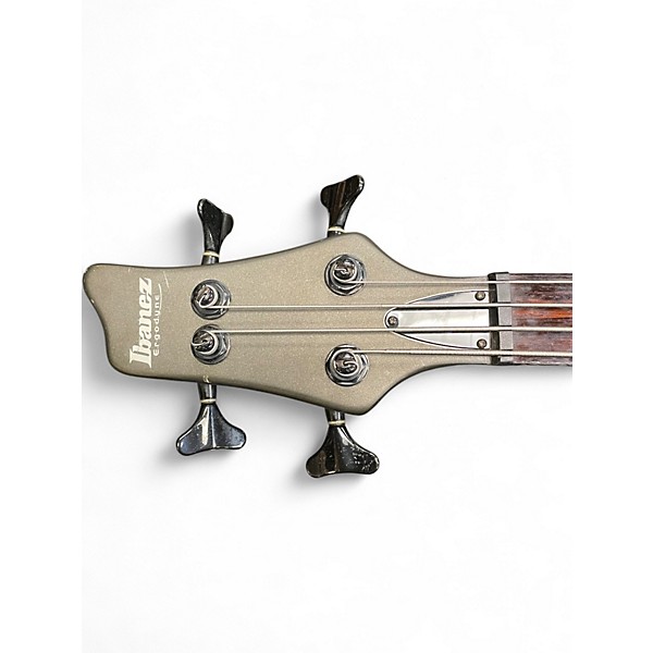Used Ibanez ERGODYNE EDB600 Gunmetal Gray Electric Bass Guitar