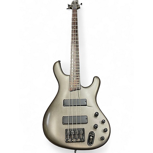 Used Ibanez ERGODYNE EDB600 Gunmetal Gray Electric Bass Guitar