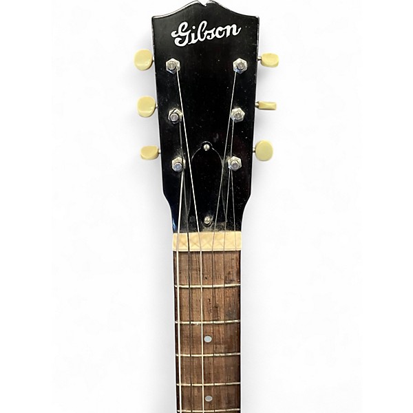 Vintage 1930s Gibson L-00 Black Refin Acoustic Guitar