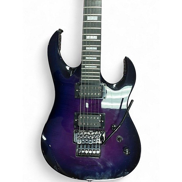 Used Diamond Guitars Halcyon FM FR ultraviolet Solid Body Electric Guitar