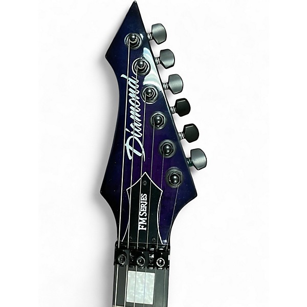 Used Diamond Guitars Halcyon FM FR ultraviolet Solid Body Electric Guitar