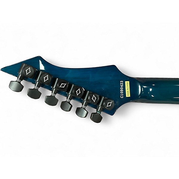 Used Diamond Guitars Halcyon FM FR ultraviolet Solid Body Electric Guitar