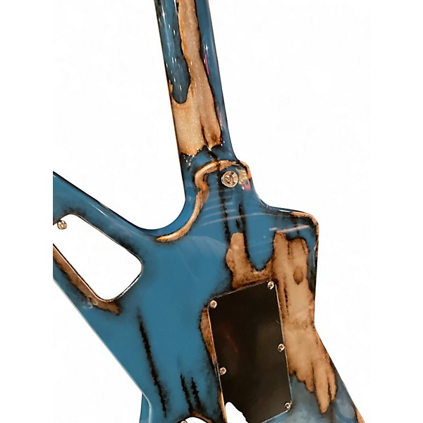 Used Dean USA Dimebag Darrell Rust From Hell ML Lightning Bolt Solid Body Electric Guitar