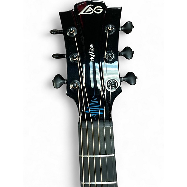 Used Lag Guitars HyVibe THV30ACE Natural Acoustic Electric Guitar