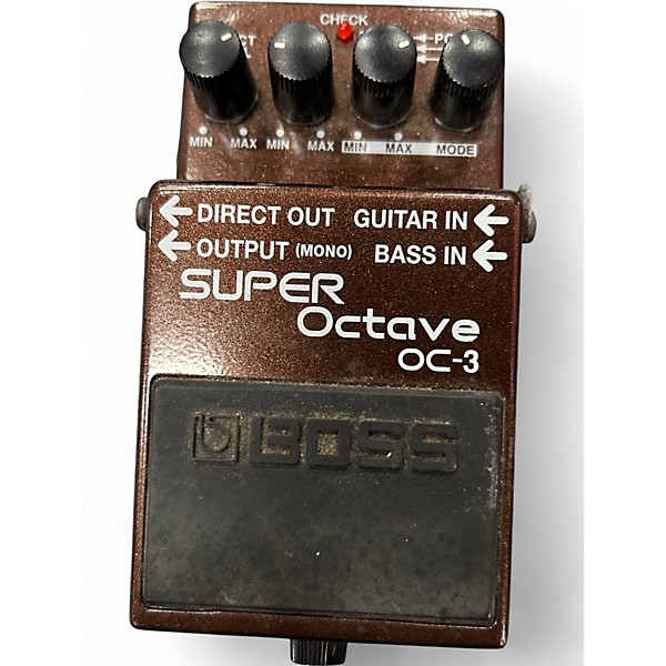 Used BOSS OC3 Super Octave Effect Pedal