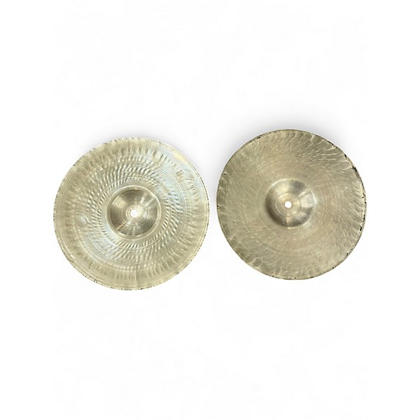 Vintage 1930s Zildjian 12in Avedis Hi Hat Pair Cymbal