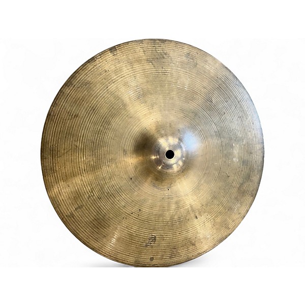 Vintage 1960s Zildjian 14in Avedis Hi Hat Pair Cymbal