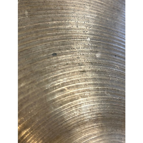 Vintage 1960s Zildjian 14in Avedis Hi Hat Pair Cymbal