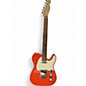 Used 2017 Fender Deluxe Nashville Telecaster Fiesta Red Solid Body Electric Guitar thumbnail
