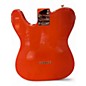 Used 2017 Fender Deluxe Nashville Telecaster Fiesta Red Solid Body Electric Guitar