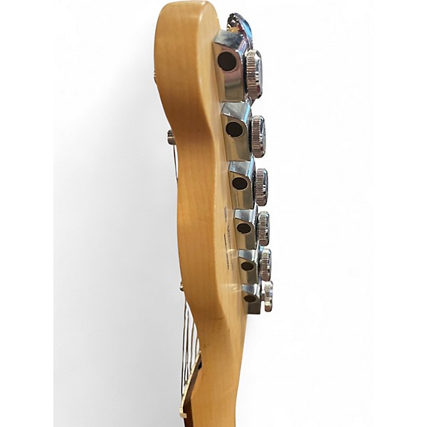 Used 2017 Fender Deluxe Nashville Telecaster Fiesta Red Solid Body Electric Guitar