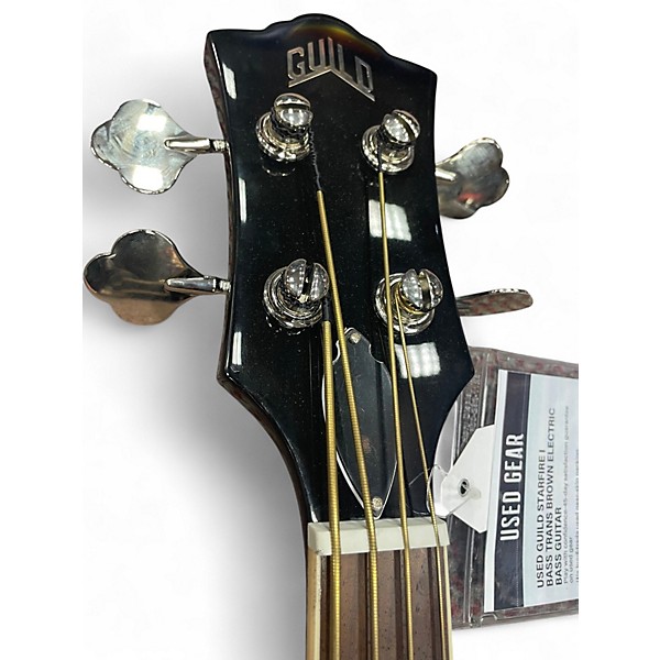 Used Guild Starfire I Bass Trans Brown Electric Bass Guitar