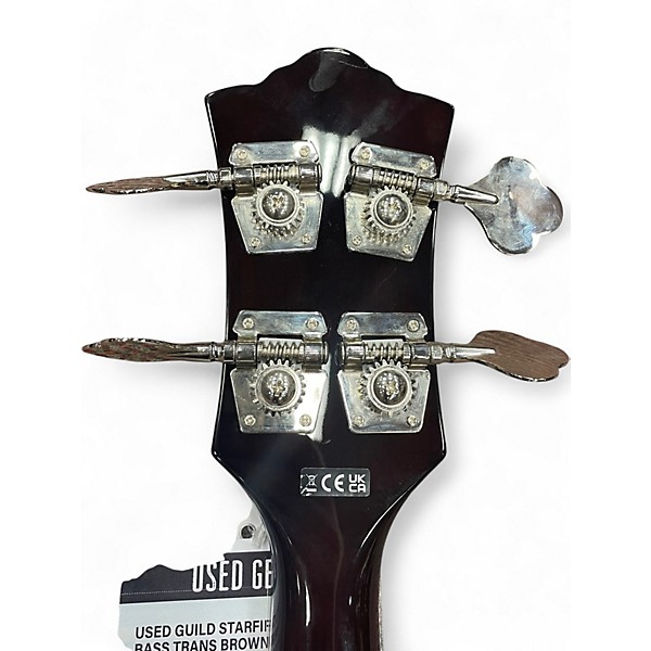 Used Guild Starfire I Bass Trans Brown Electric Bass Guitar