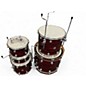 Used DW 5 Piece Collector's Series Red Drum Kit thumbnail