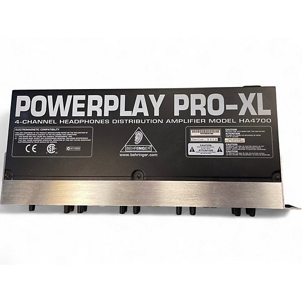 Used Behringer POWERPLAY PRO-XL Audio Interface