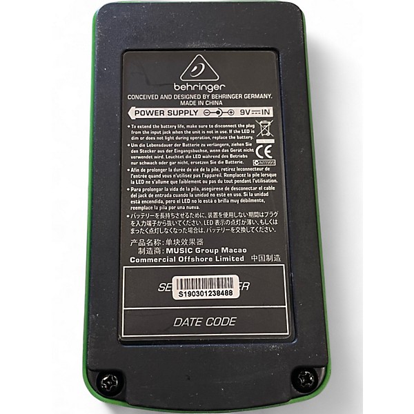 Used Behringer T0808 Effect Pedal