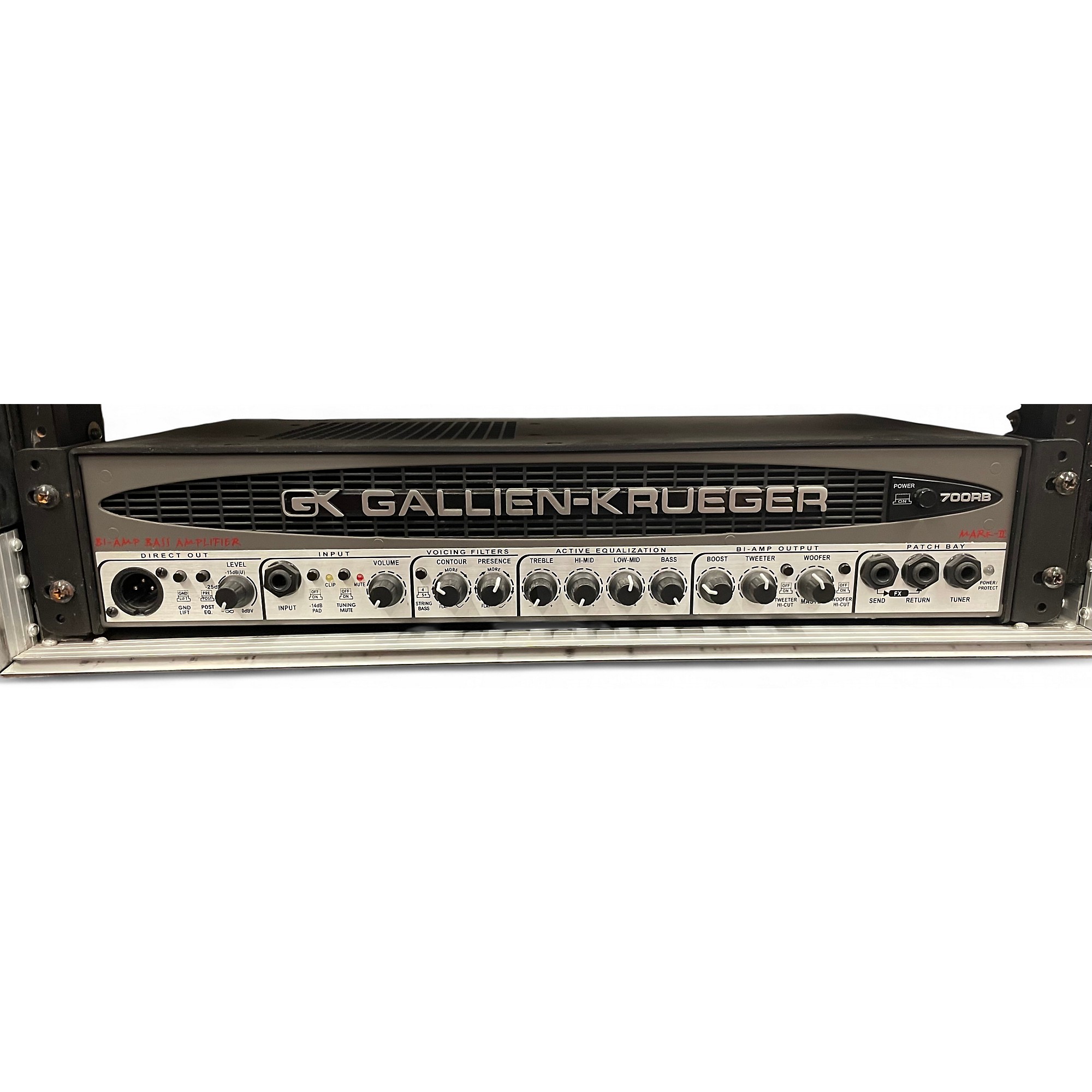 GK GALLIEN-KRUEGER BASS AMP 700RB Ⅱ Used Gallien-Krueger 700RB-II 480/50W Bass Amp Head | Guitar Center