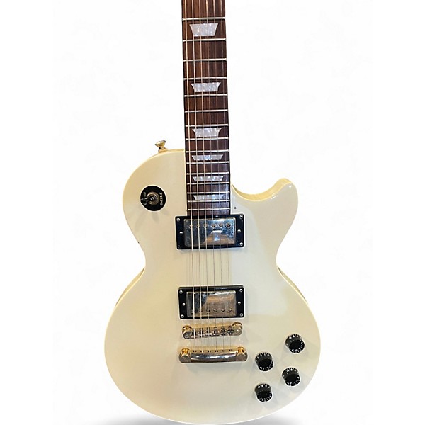 Used 2009 Epiphone Les Paul Studio Alpine White Solid Body Electric Guitar