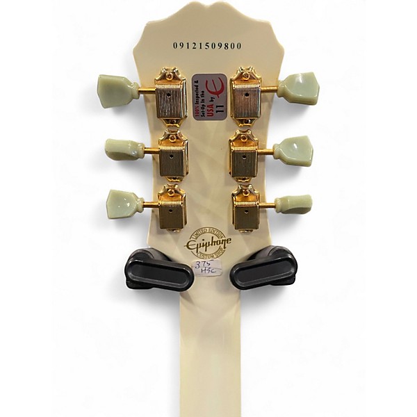 Used 2009 Epiphone Les Paul Studio Alpine White Solid Body Electric Guitar