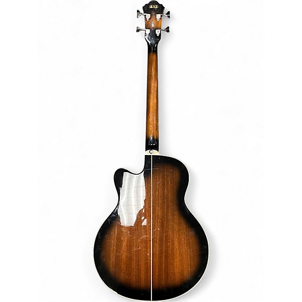Used Ibanez AEB10E SUNBURST Acoustic Bass Guitar