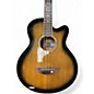 Used Ibanez AEB10E SUNBURST Acoustic Bass Guitar