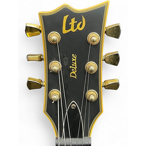 Used ESP LTD EC1000 Black Matte Solid Body Electric Guitar