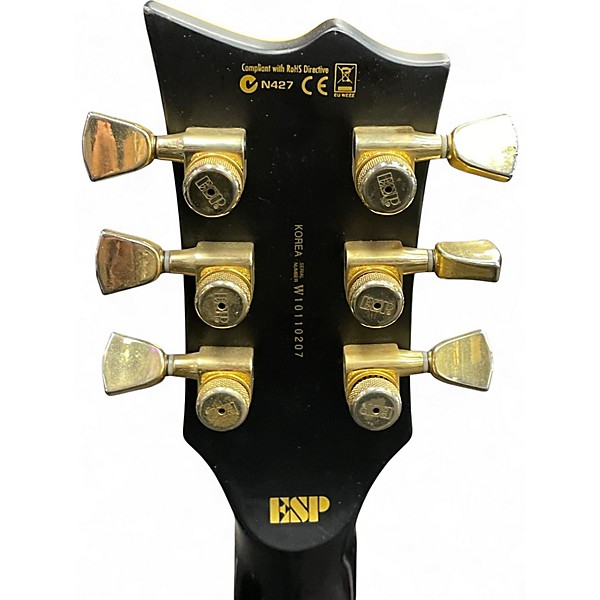 Used ESP LTD EC1000 Black Matte Solid Body Electric Guitar
