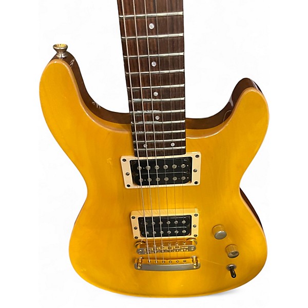 Used Fernandes APG95 Yellow Solid Body Electric Guitar