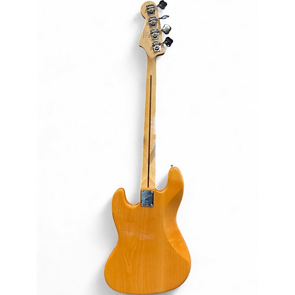 Used Squier Vintage Modified 70S Jazz Bass Natural Electric Bass Guitar