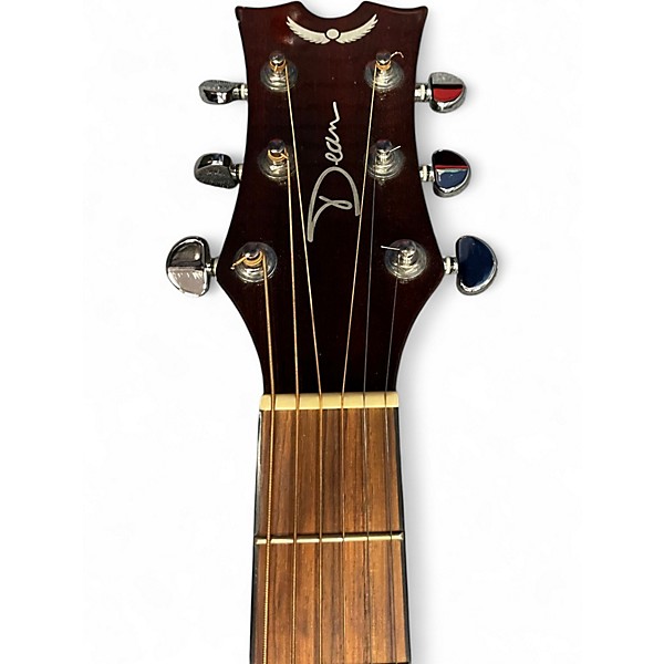 Used Dean Tradition AK48 Dreadnought Natural Acoustic Guitar