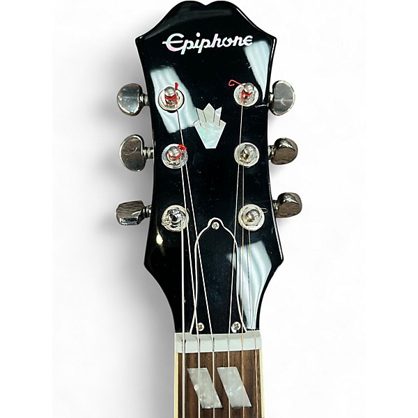 Used Epiphone ES 175 VS 2 Tone Sunburst Hollow Body Electric Guitar