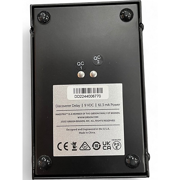 Used Maestro DESCOVERER DELAY Effect Pedal