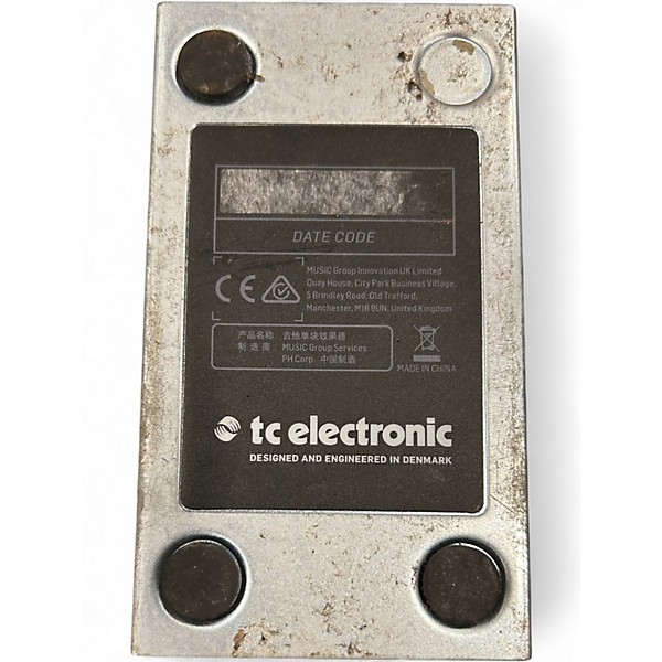 Used TC Electronic Cinders Overdrive Effect Pedal