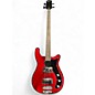 Used 2024 Epiphone Embassy Sparkling Burgundy Electric Bass Guitar thumbnail