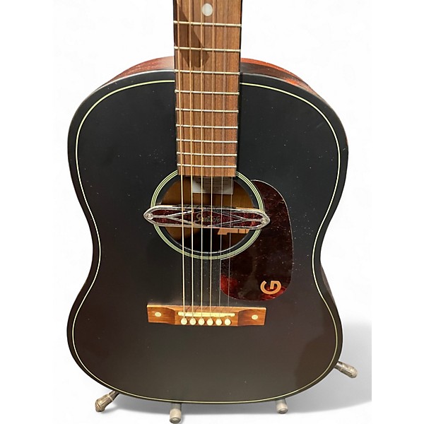 Used Gretsch Guitars Deltoluxe Black Acoustic Electric Guitar