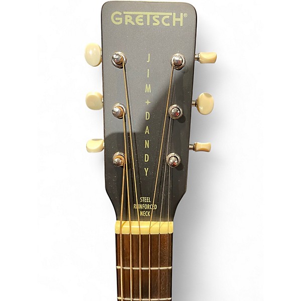 Used Gretsch Guitars Deltoluxe Black Acoustic Electric Guitar