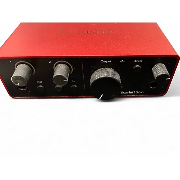 Used Focusrite Scarlett Solo Audio Interface
