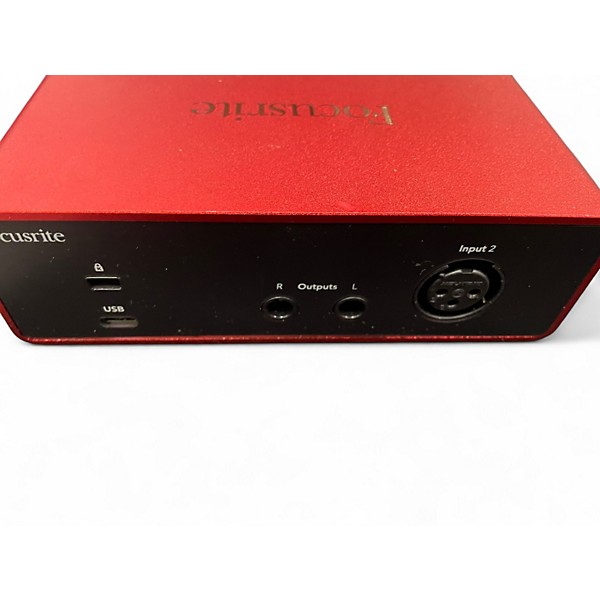 Used Focusrite Scarlett Solo Audio Interface