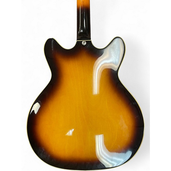 Used DeArmond Guild Starfire II 2 Color Sunburst Electric Bass Guitar