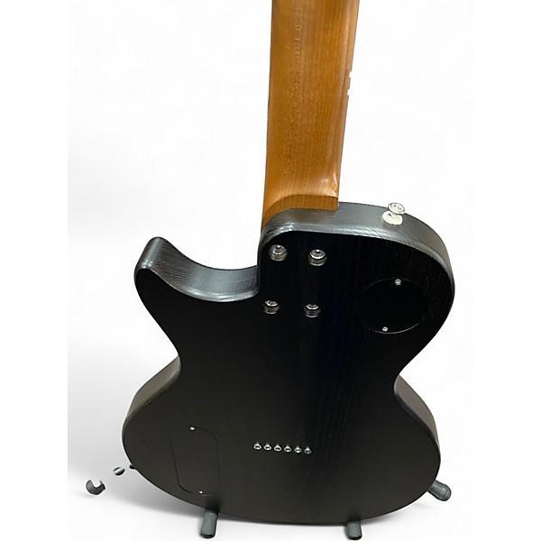 Used Pjd Carey Standard Satin Black Hollow Body Electric Guitar