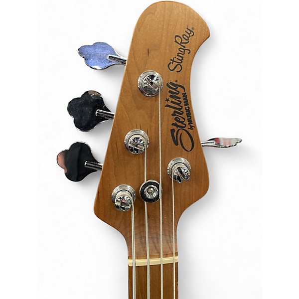 Used Sterling by Music Man Ray34 Ocean Blue Burst Electric Bass Guitar