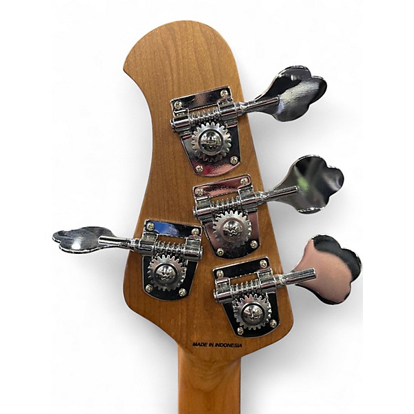 Used Sterling by Music Man Ray34 Ocean Blue Burst Electric Bass Guitar