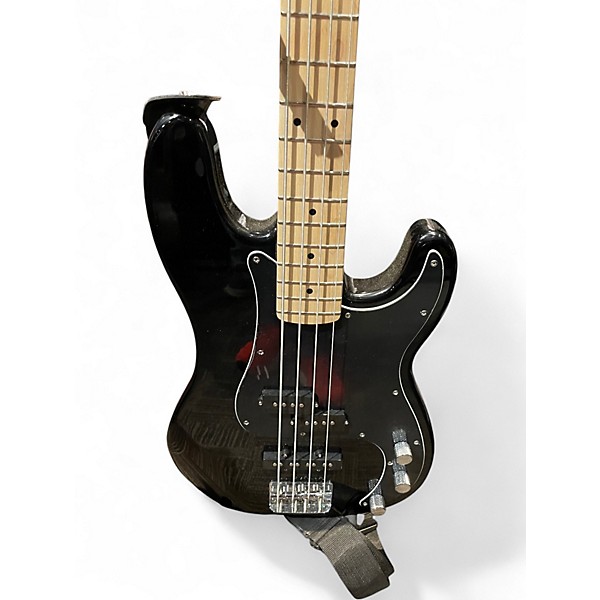Used Squier Affinity Precision Bass Black Electric Bass Guitar